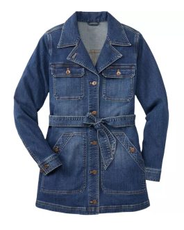 Denim Long Coat
